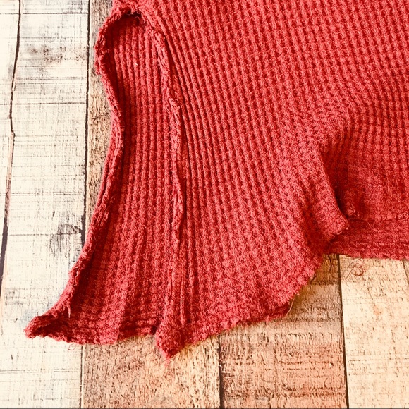 🌟🌟SOLD🌟🌟Free People Sunset Thermal - Rust - Picture 6 of 7